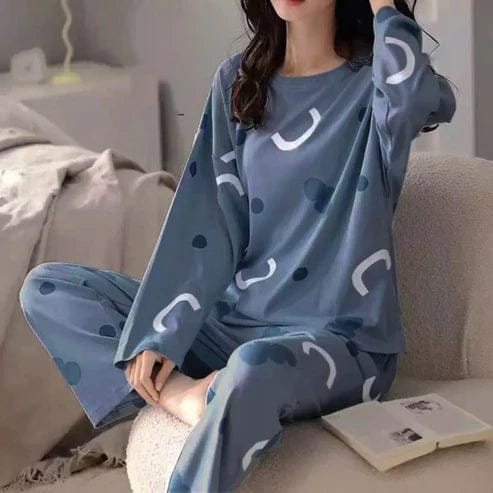 Pattern Printed Night Suit