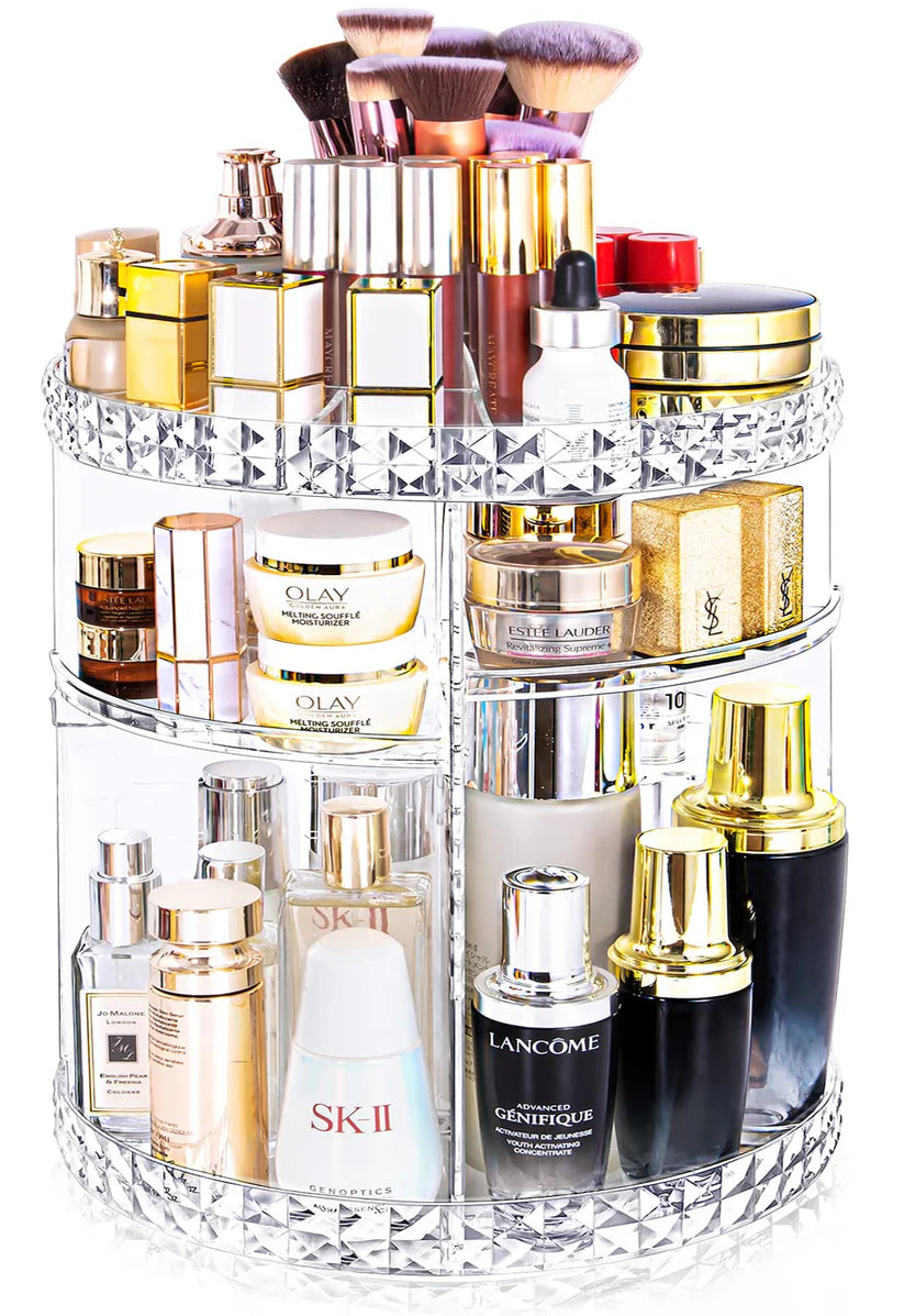 360 daimond makeup organizer