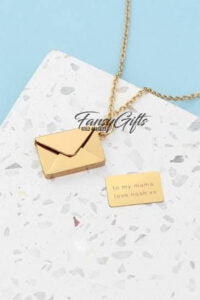 Customize Envelop Necklace ( High Quality )