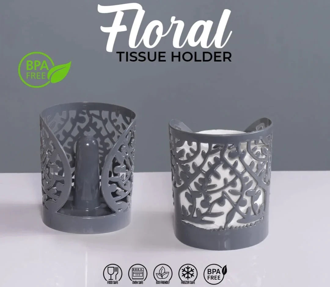 Floral Tissue Paper Holder