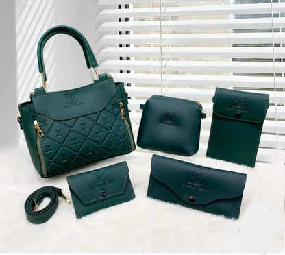 5 in 1 New design ladies hand bag