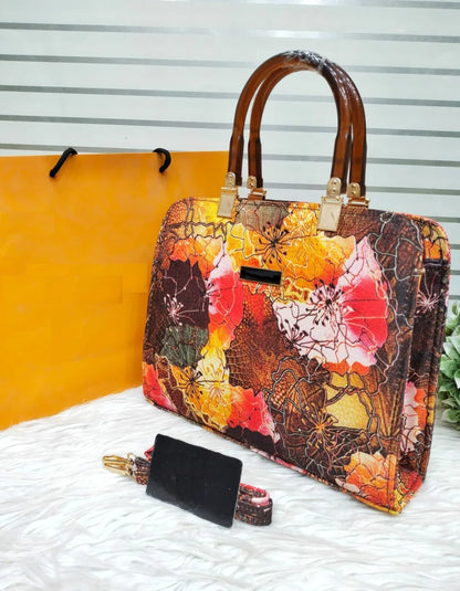 Printed High quality hand bag