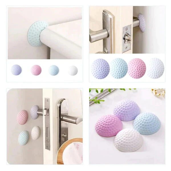 4Pcs Self Adhesive Rubber Door Protector