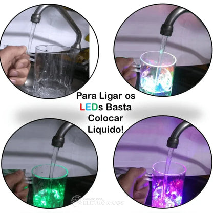 Rainbow Color Magic Cup with LED Light